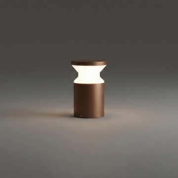 Ideal Lux - Kültéri lámpa TORRE 1xE27/15W/230V 22 cm IP65 barna