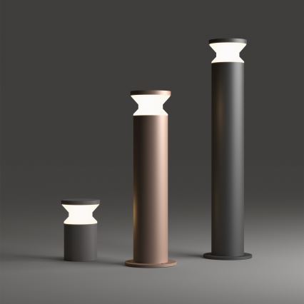 Ideal Lux - Kültéri lámpa TORRE 1xE27/15W/230V 80 cm IP65 barna