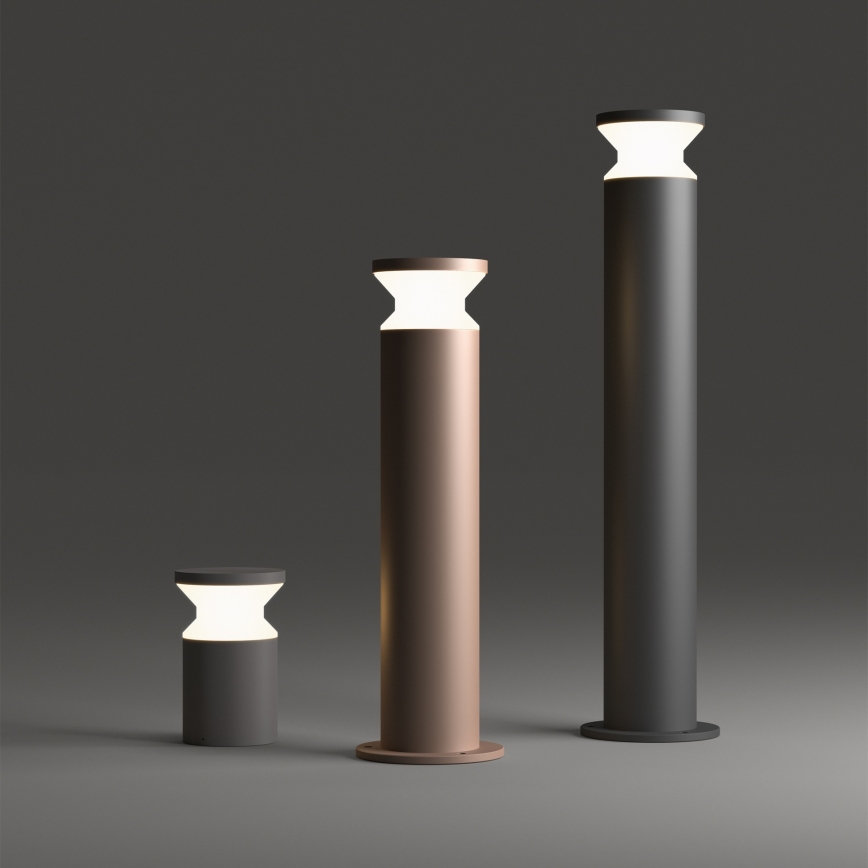 Ideal Lux - Kültéri lámpa TORRE 1xE27/15W/230V 80 cm IP65 barna