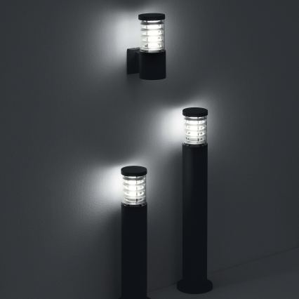 Ideal Lux - Kültéri lámpa TRONCO 1xE27/42W/230V 80 cm IP65 fekete