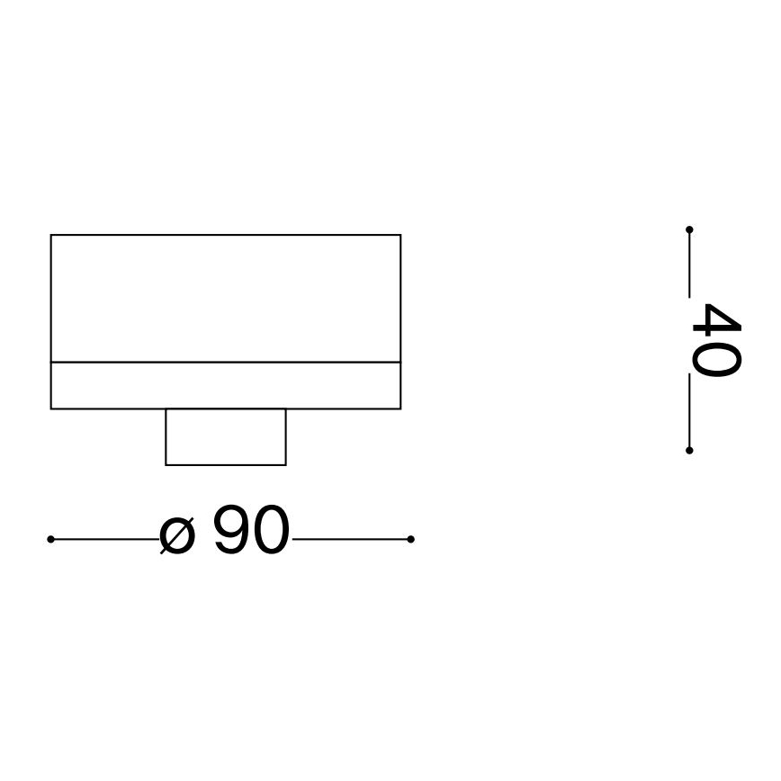 Ideal Lux - Kültéri mennyezeti lámpa CLIO 1xE27/42W/230V IP44 antracit