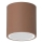 Ideal Lux - Kültéri spotlámpa TECHO 1xGU10/20W/230V Ø 9 cm IP54 barna