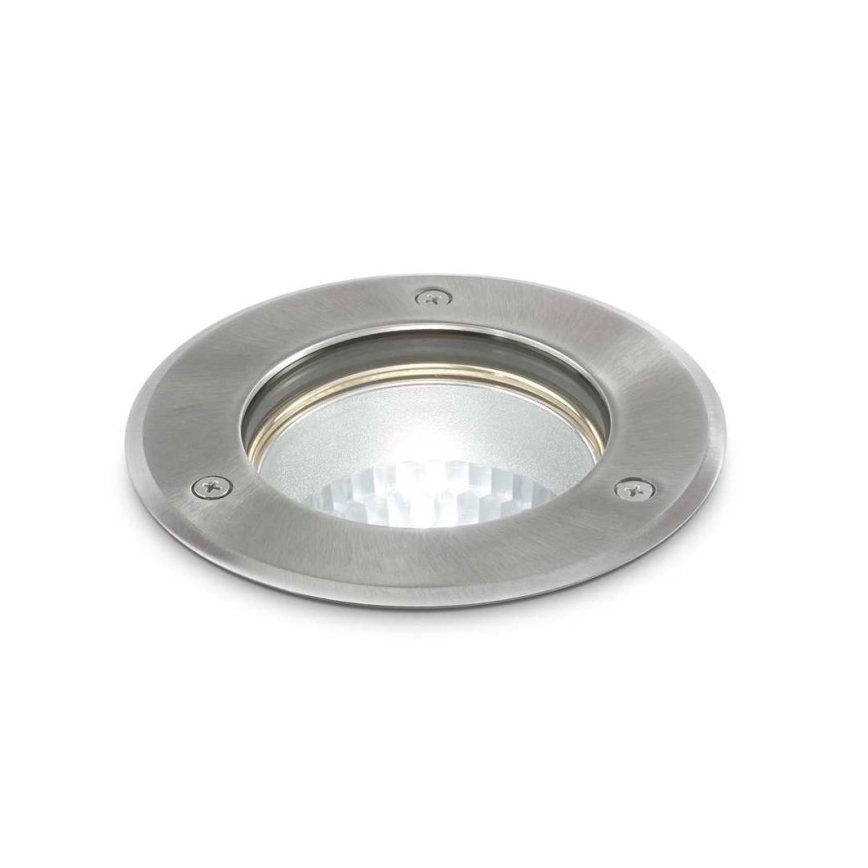 Ideal Lux - Kültéri taposólámpa PARK 1xGU10/20W/230V IP65 matt króm