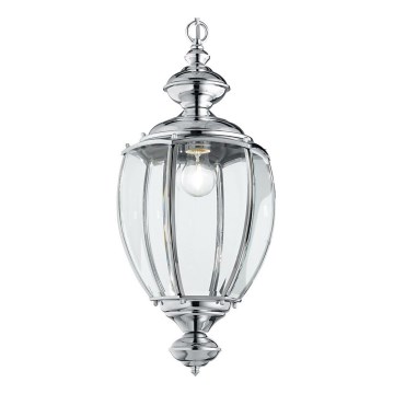 Ideal Lux - Láncos csillár 1xE27/60W/230V átmérő 25 cm fényes króm
