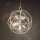 Ideal Lux - Láncos csillár KONSE 7xE27/60W/230V átm. 80 cm aranyszínű