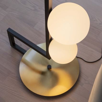 Ideal Lux - LED Állólámpa BIRDS 5xG9/3W/230V fekete/arany