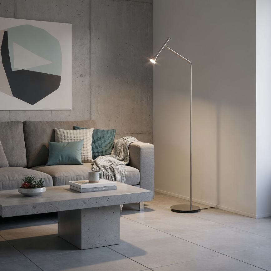 Ideal Lux - LED állólámpa DIESIS LED/4,5W/230V CRI 95 matt króm