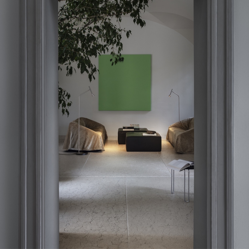 Ideal Lux - LED állólámpa DIESIS LED/4,5W/230V CRI 95 matt króm