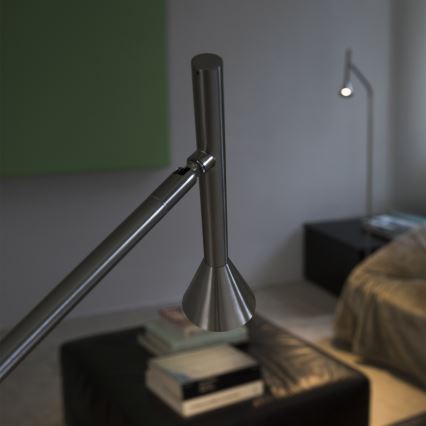 Ideal Lux - LED állólámpa DIESIS LED/4,5W/230V CRI 95 matt króm