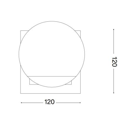 Ideal Lux - LED Asztali lámpa ANGOLO 1xG9/3W/230V réz