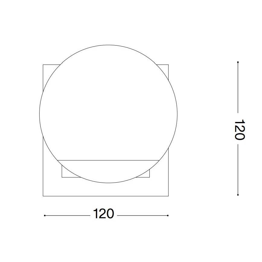Ideal Lux - LED Asztali lámpa ANGOLO 1xG9/3W/230V réz