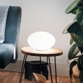 Ideal Lux - LED Asztali lámpa CANDY 1xG9/3W/230V átm. 25 cm fehér