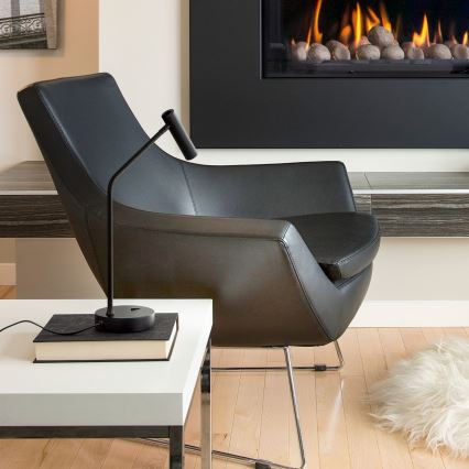 Ideal Lux - LED Asztali lámpa EASY LED/3,5W/230V CRI 90 fekete