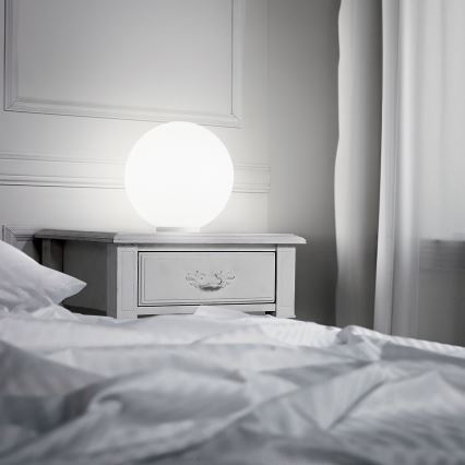 Ideal Lux - LED Asztali lámpa MAPA 1xG9/3W/230V átm. 10 cm fehér