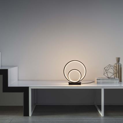 Ideal Lux - LED Asztali lámpa OZ LED/22W/230V CRI 90 fekete