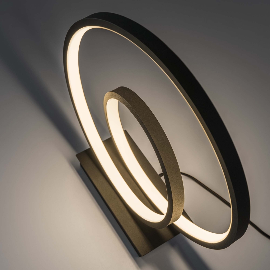 Ideal Lux - LED Asztali lámpa OZ LED/22W/230V CRI 90 fekete