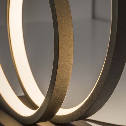 Ideal Lux - LED Asztali lámpa OZ LED/22W/230V CRI 90 fekete