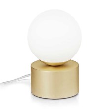Ideal Lux - LED Asztali lámpa PERLAGE 1xG9/3W/230V arany/fehér