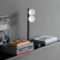 Ideal Lux - LED Asztali lámpa PING PONG 2xLED/3W/230V CRI 90 fekete