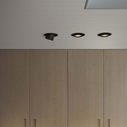 Ideal Lux - LED süllyesztett spotlámpa NOVA LED/20W/230V 4000K CRI 90 átm. 15,4 cm fekete
