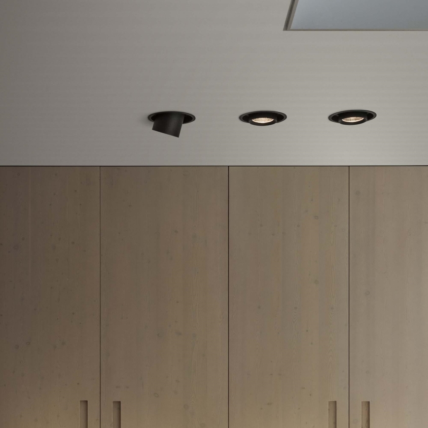 Ideal Lux - LED süllyesztett spotlámpa NOVA LED/20W/230V 4000K CRI 90 átm. 15,4 cm fekete