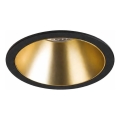 Ideal Lux - LED beépíthető lámpatest GAME TRIM LED/11W/230V 3000K CRI 90 átm. 8,5 cm IP40 arany/fekete