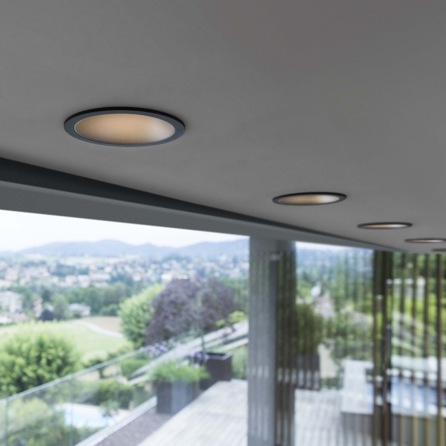 Ideal Lux - LED beépíthető lámpatest GAME TRIM LED/11W/230V 3000K CRI 90 átm. 8,5 cm IP40 arany/fekete