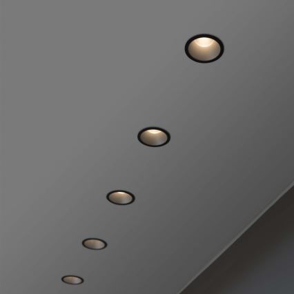 Ideal Lux - LED beépíthető lámpatest GAME TRIM LED/11W/230V 3000K CRI 90 átm. 8,5 cm IP40 arany/fekete
