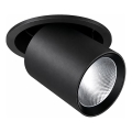 Ideal Lux - LED beépíthető spotlámpa NOVA LED/30W/230V 3000K CRI 90 átm. 15,4 cm fekete