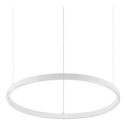 Ideal Lux - Fényerőszabályozható LED kábellel függesztett csillár ORACLE SLIM LED/28W/230V 3000K CRI 90 Ø 50 cm fehér