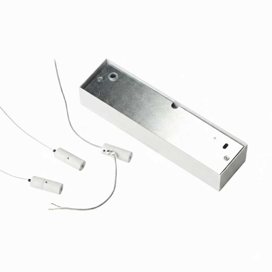 Ideal Lux - Fényerőszabályozható LED kábellel függesztett csillár ORACLE SLIM LED/28W/230V 3000K CRI 90 Ø 50 cm fehér