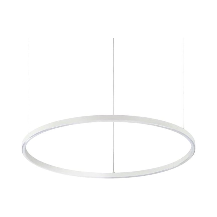 Ideal Lux - LED kábellel függesztett csillár ORACLE SLIM LED/37W/230V 4000K CRI 90 átmérő 70 cm fehér