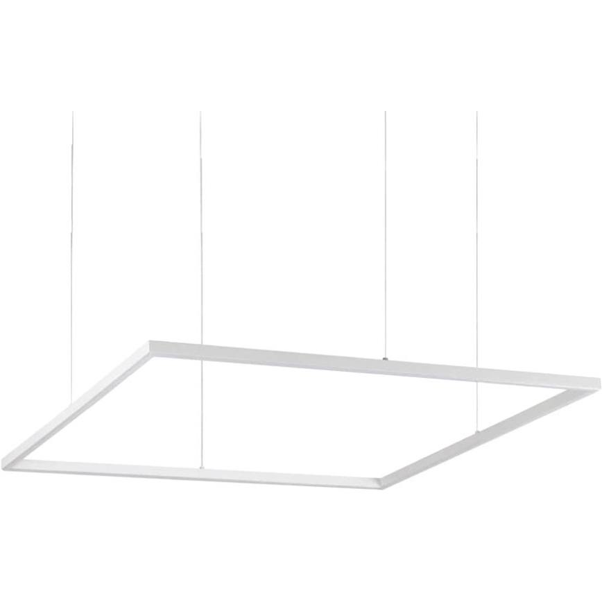 Ideal Lux - LED csillár kábelen ORACLE SLIM LED/53W/230V 3000K CRI 90 90x90 cm fehér