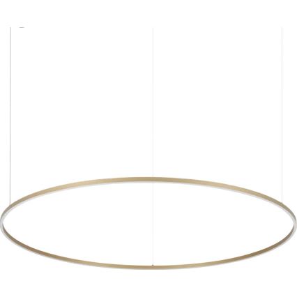Ideal Lux - ORACLE SLIM LED csillár kábellel, 81 W, 230 V, 3000 K, CRI 90, Ø 150 cm, arany