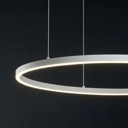 Ideal Lux - LED dimmelhető függőlámpa kábellel ORACLE SLIM LED/40W/230V 3000K CRI 90 átmérő 70 cm fehér