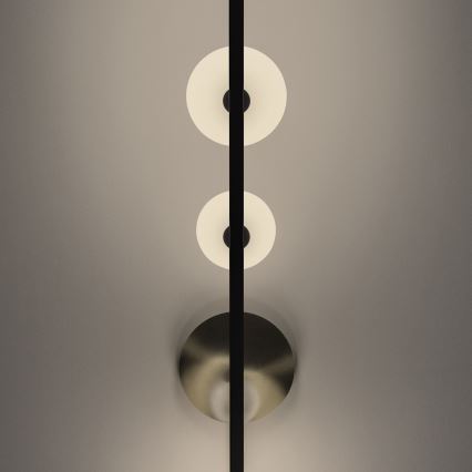 Ideal Lux - LED Csillár rúdon BIRDS 5xG9/3W/230V fekete/arany