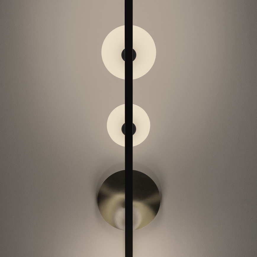 Ideal Lux - LED Csillár rúdon BIRDS 5xG9/3W/230V fekete/arany