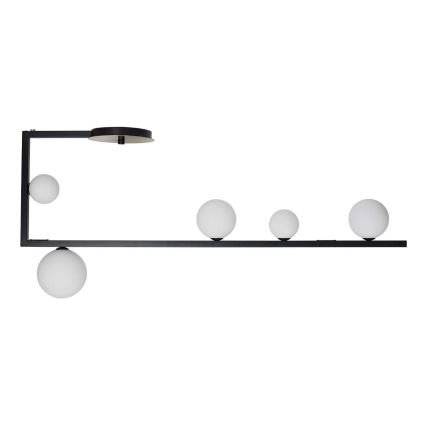 Ideal Lux - LED Csillár rúdon BIRDS 5xG9/3W/230V fekete/arany