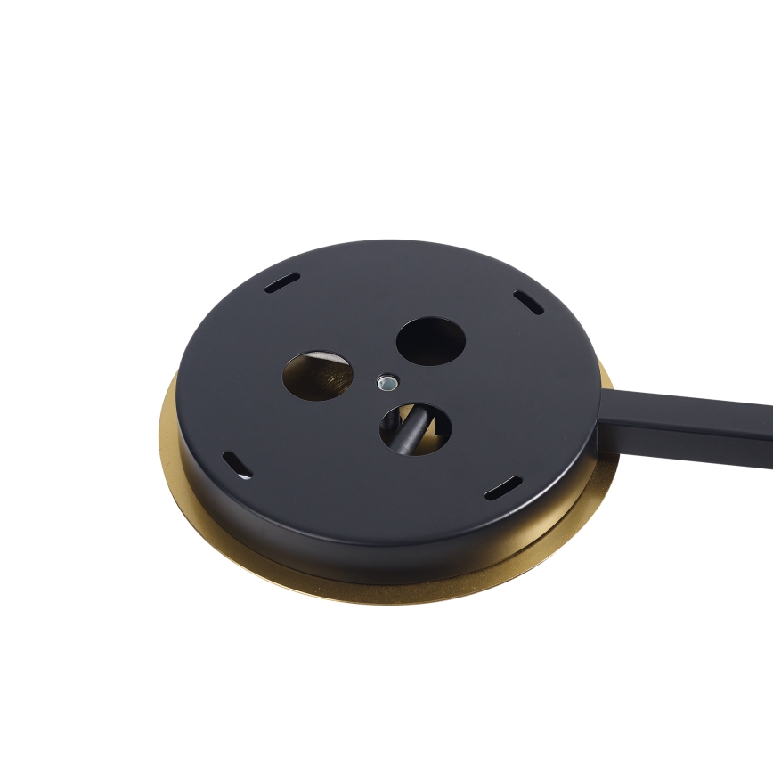 Ideal Lux - LED Csillár rúdon BIRDS 5xG9/3W/230V fekete/arany