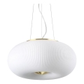 Ideal Lux - LED Csillár zsinóron ARIZONA 3xGX53/9W/230V átm. 40 cm fehér