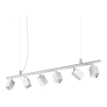 Ideal Lux - LED csillár zsinóron DYNAMITE 6xGU10/7W/230V CRI 90 fehér