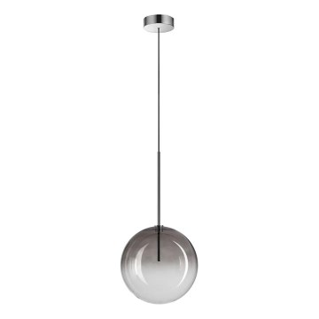 Ideal Lux - LED Csillár zsinóron EQUINOXE 1xG4/2W/230V átm. 25 cm fényezett króm/füstös