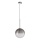 Ideal Lux - LED Csillár zsinóron EQUINOXE 1xG4/2W/230V átm. 25 cm fényezett króm/füstös