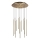 Ideal Lux - LED Csillár zsinóron FILO LED/25W/230V réz