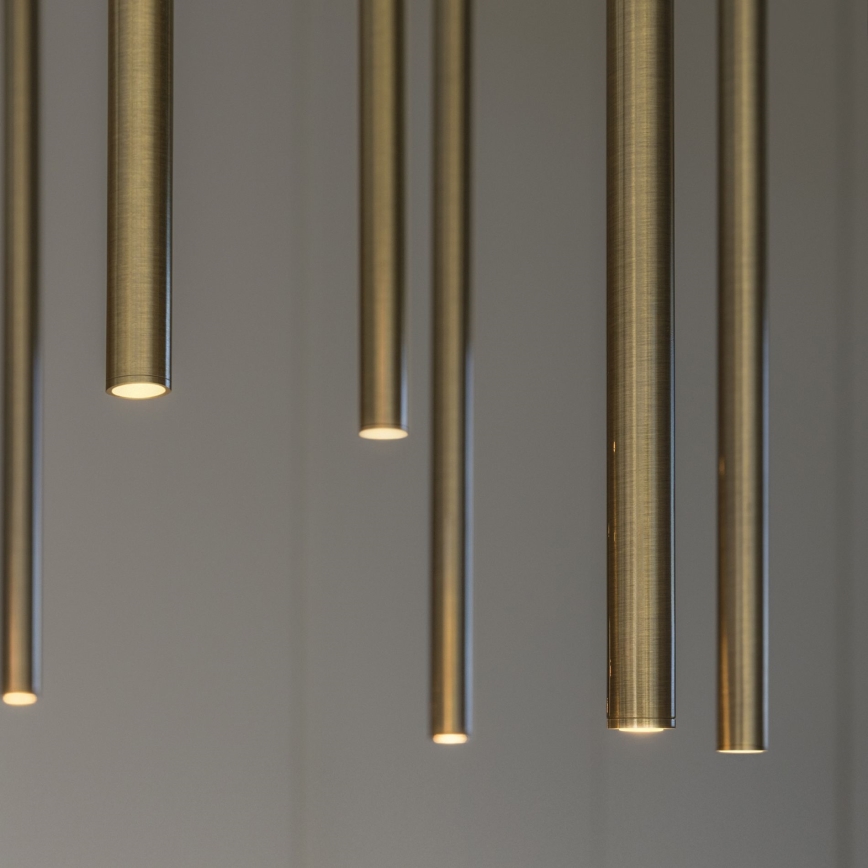 Ideal Lux - LED Csillár zsinóron FILO LED/25W/230V réz