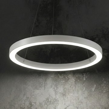 Ideal Lux - LED Csillár zsinóron ORACLE LED/28W/230V 3000K átm. 50 cm CRI 90 fehér