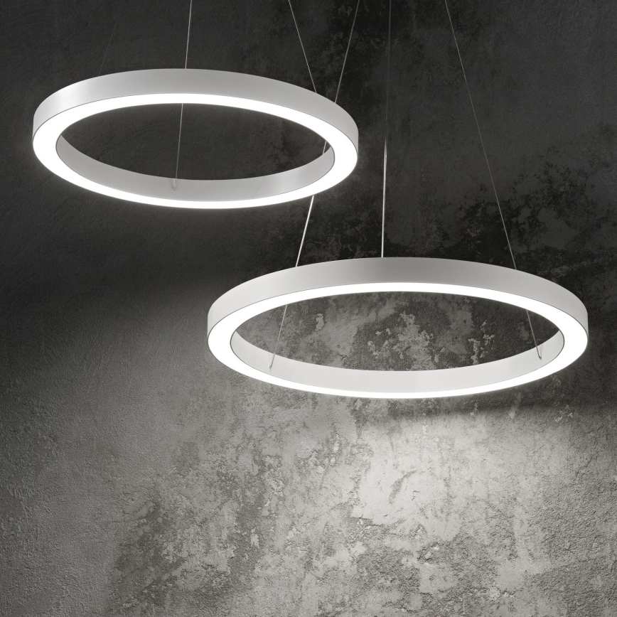 Ideal Lux - LED Csillár zsinóron ORACLE LED/35W/230V 3000K átm. 70 cm CRI 90 fehér