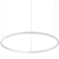Ideal Lux - LED Csillár zsinóron ORACLE SLIM LED/38W/230V átm. 70 cm fehér