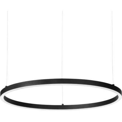 Ideal Lux - LED Dimmelhető csillár zsinóron ORACLE SLIM LED/40W/230V 4000K átm. 70 cm CRI 90 fekete