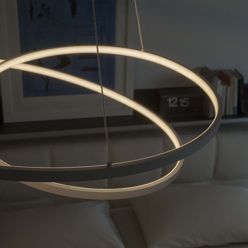 Ideal Lux - LED dimmelhető függeszték kábelen OZ LED/48W/230V átm. 60 cm CRI 90 fehér